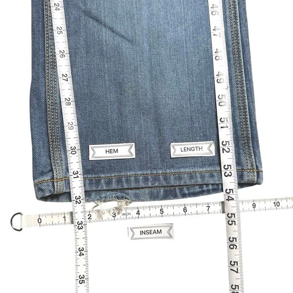 O’neill | Junior | Vintage Distressed Medium Wash Classic Denim Overalls | Sz 9 - Picture 6 of 14